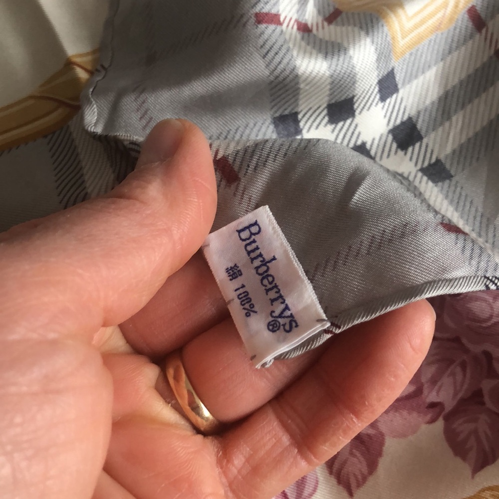 ❤️Burberry Floral Plaid Women's Scarf - Picture 11 of 11